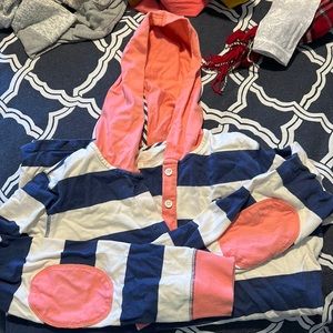 GUC Vineyard Vines hooded rugby shirt